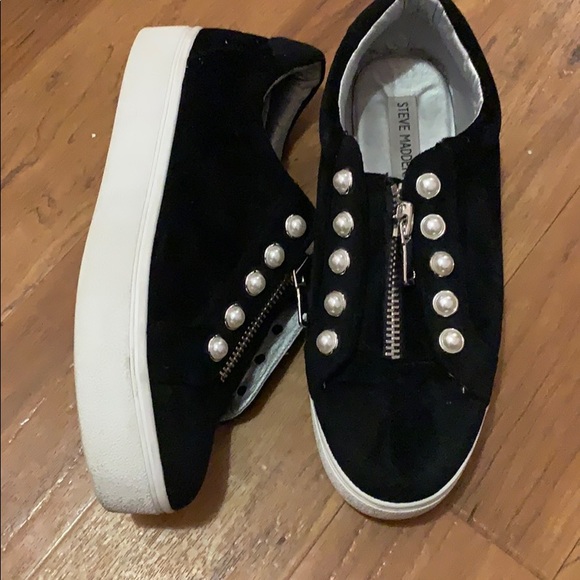 Steve Madden Lynn sneaker shoe size 8.5 great cond - Picture 5 of 8